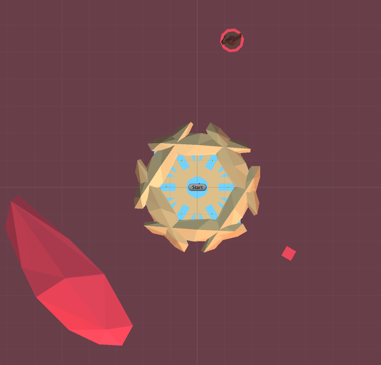 Science visual Radial maze landmarks