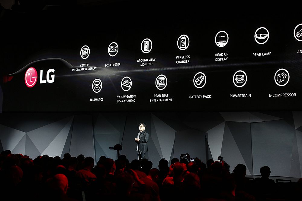 LG at Media Day of CES 2017