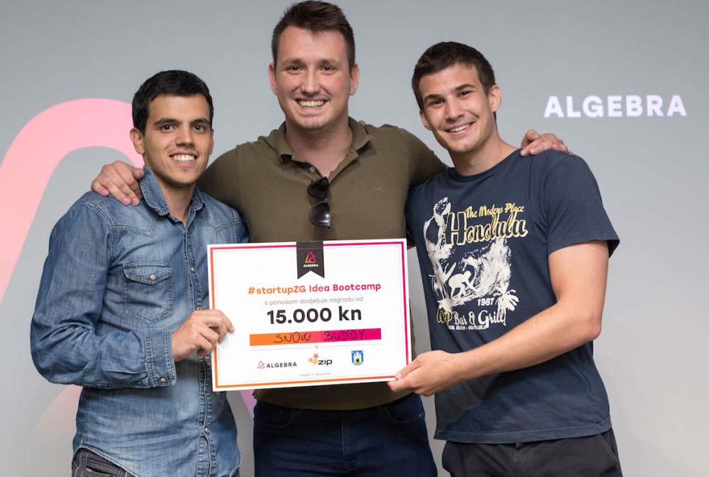 startupZG pobjednicki tim Snow Buddy