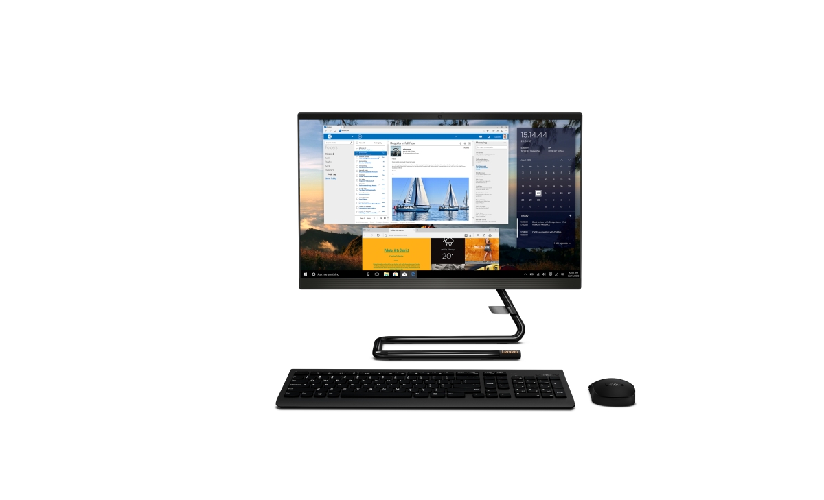 22 inch IdeaCentre AIO A340 Business Black 2