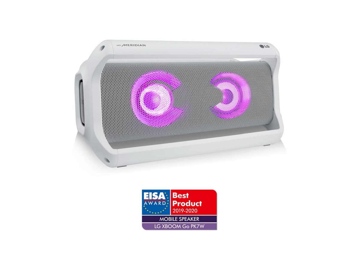 LG XBOOM Go model PK7 white