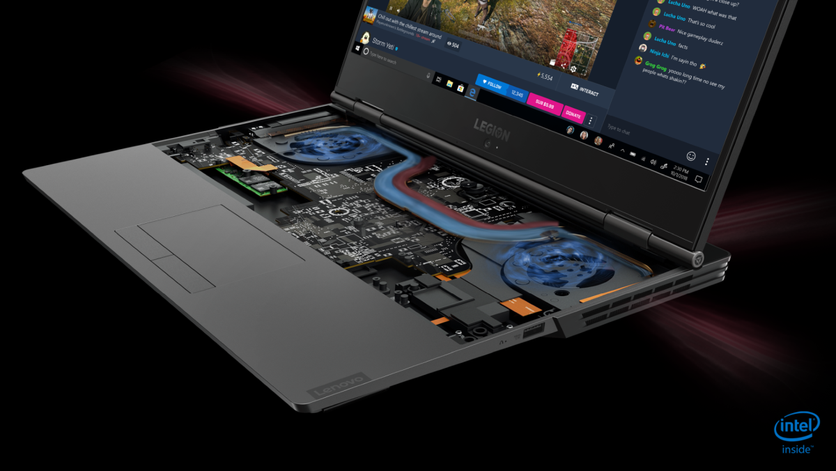 Lenovo Legion Y740 15Inch Thermals