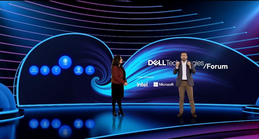 Anja Monrad i Radomir Bordon na Dell Forumu