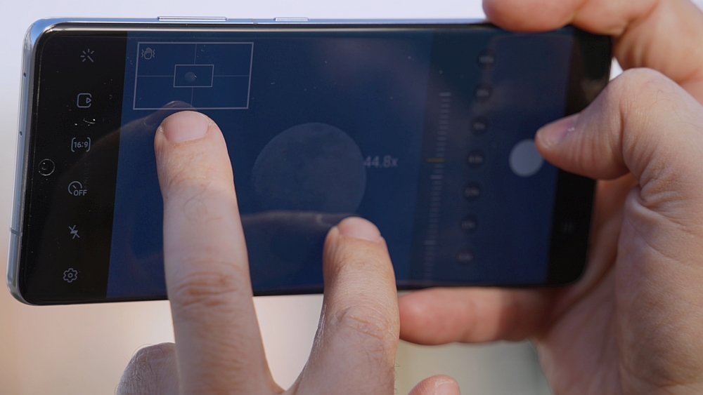 Samsung Galaxy S21 Ultra - fotkanje Mjeseca