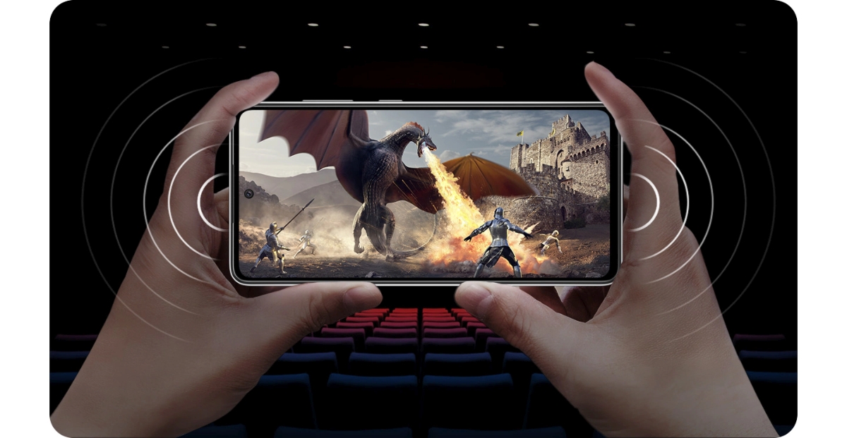 Samsung A52 i A72 Dolby Surround - Dolby Atmos