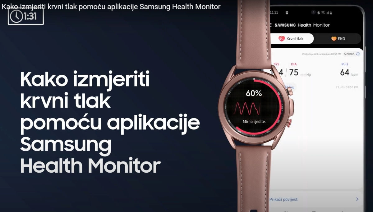 Samsung Health Monitor - Kako izmjeriti krvni tlak Samsung Health Monitor - Kako izmjeriti krvni tlak
