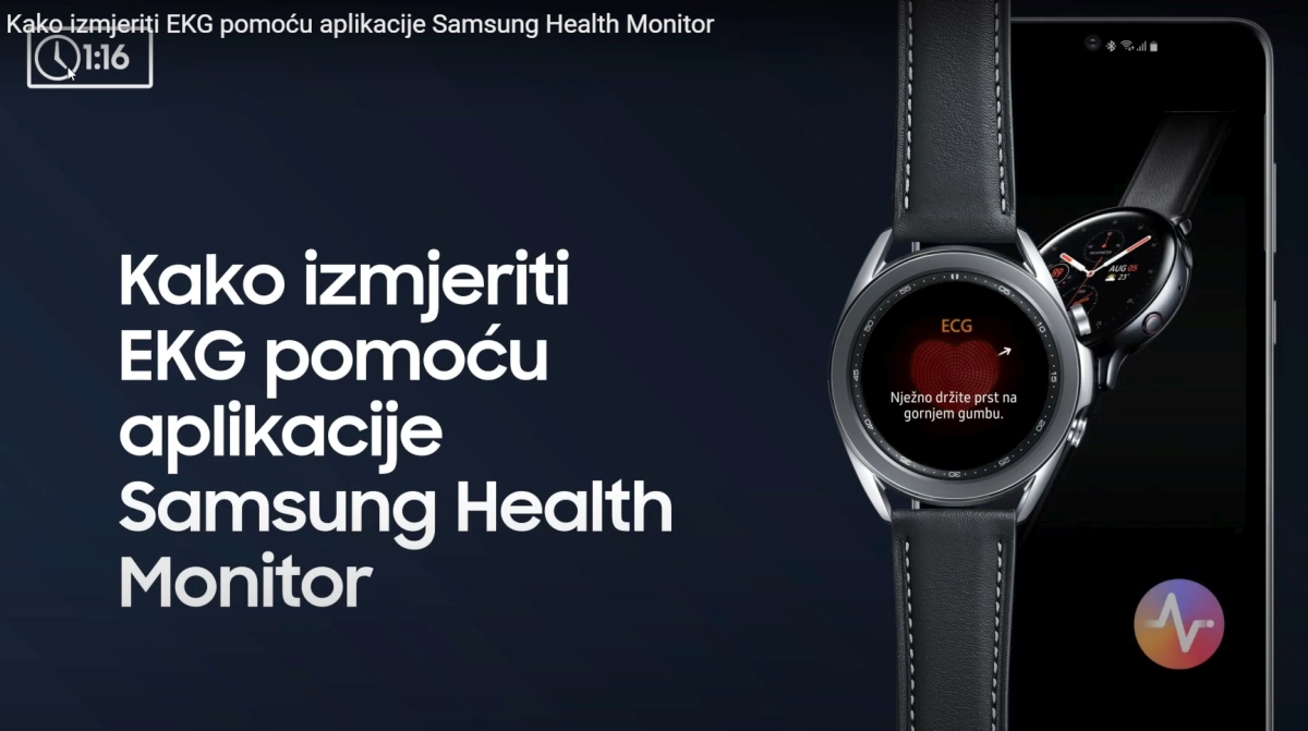Kako izmjeriti EKG uz pomoć Samsung Health Monitor aplikacije Kako izmjeriti EKG uz pomoć Samsung Health Monitor aplikacije