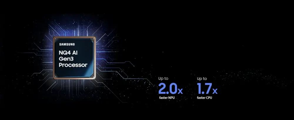 Samsung NQ4 AI Gen3 vs. Gen2 procesor - slika