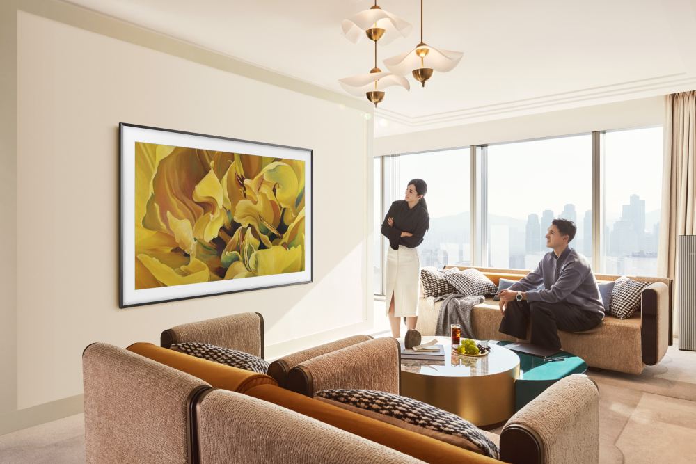 Samsung-Neo-QLED_ArtStore - Samsung QLED TV u dnevnoj sobi