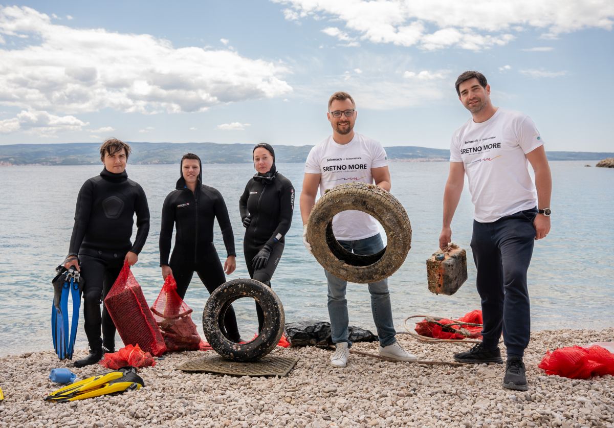 Telemach - akcija i čišćenje: Sretno-more - Krilo