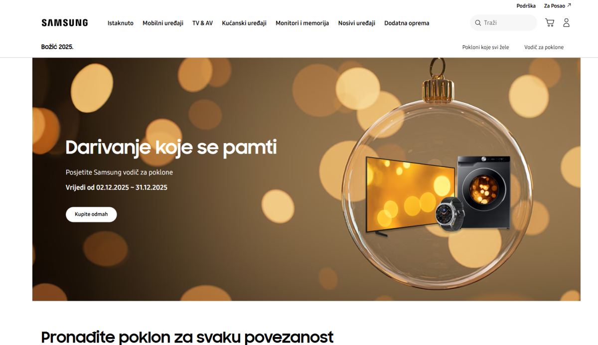 Samsung Galaxy promo - pronađite poklon za svaku povezanost