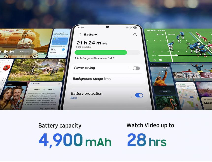 Galaxy S25 FE - baterija
