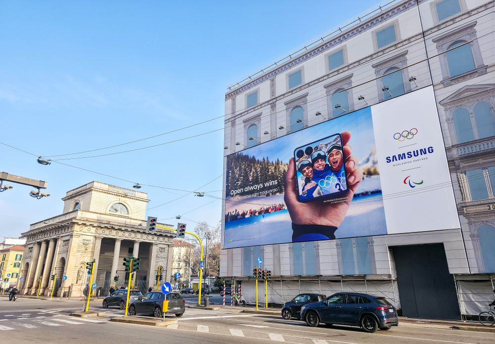 Samsung_Porta_Venezia_Milano Cortina 2026. olimpijske igre