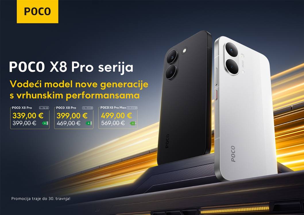 POCO X8 Pro serija - promotivna akcija - info