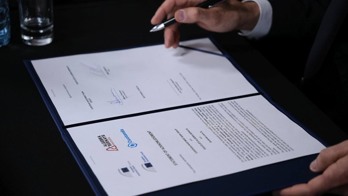 Sveučilište Algebra Bernays - potpisivanje Sporazuma o suradnji s Europskim investicijskim fondom (EIF) i Quotandom