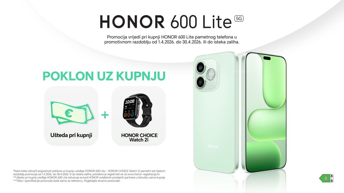 HONOR 600 Lite - promocija