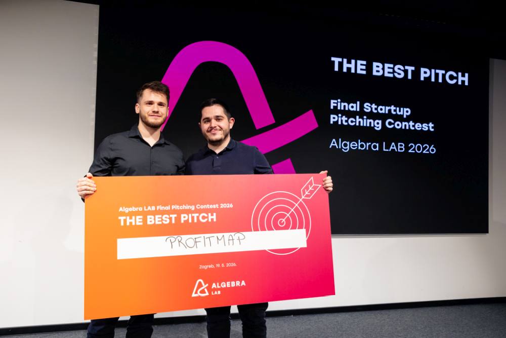 startup ProfitMap - The Best Pitch - nagrada Algebra LAB