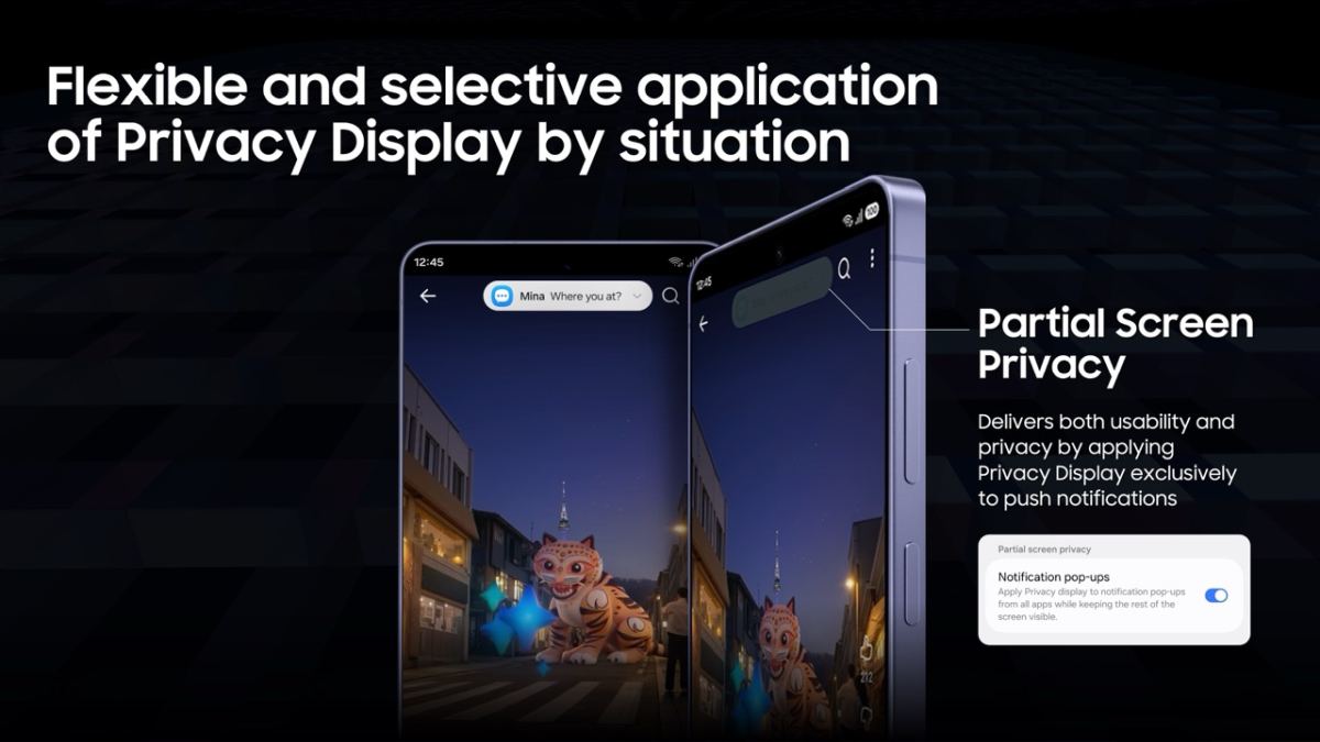 Privatnost je dio mobilnog ureda - Galaxy S26 Ultra