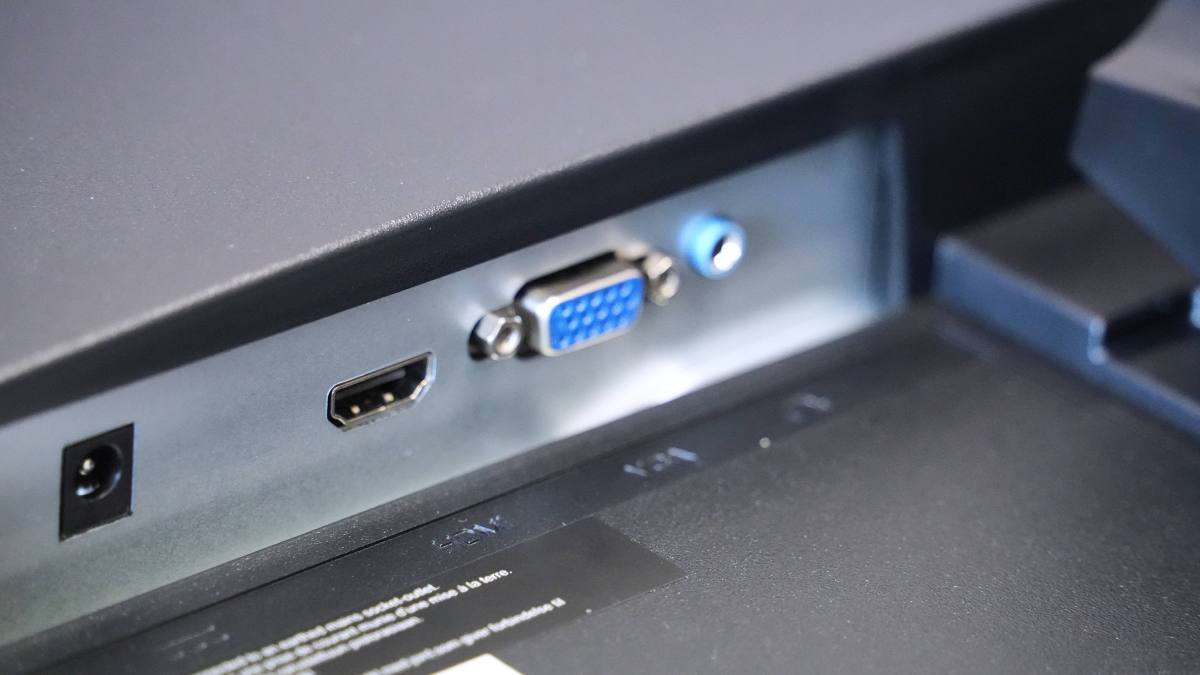 ViewSonic VA3209 - priključci - HDMI - VGA, Audio OUT