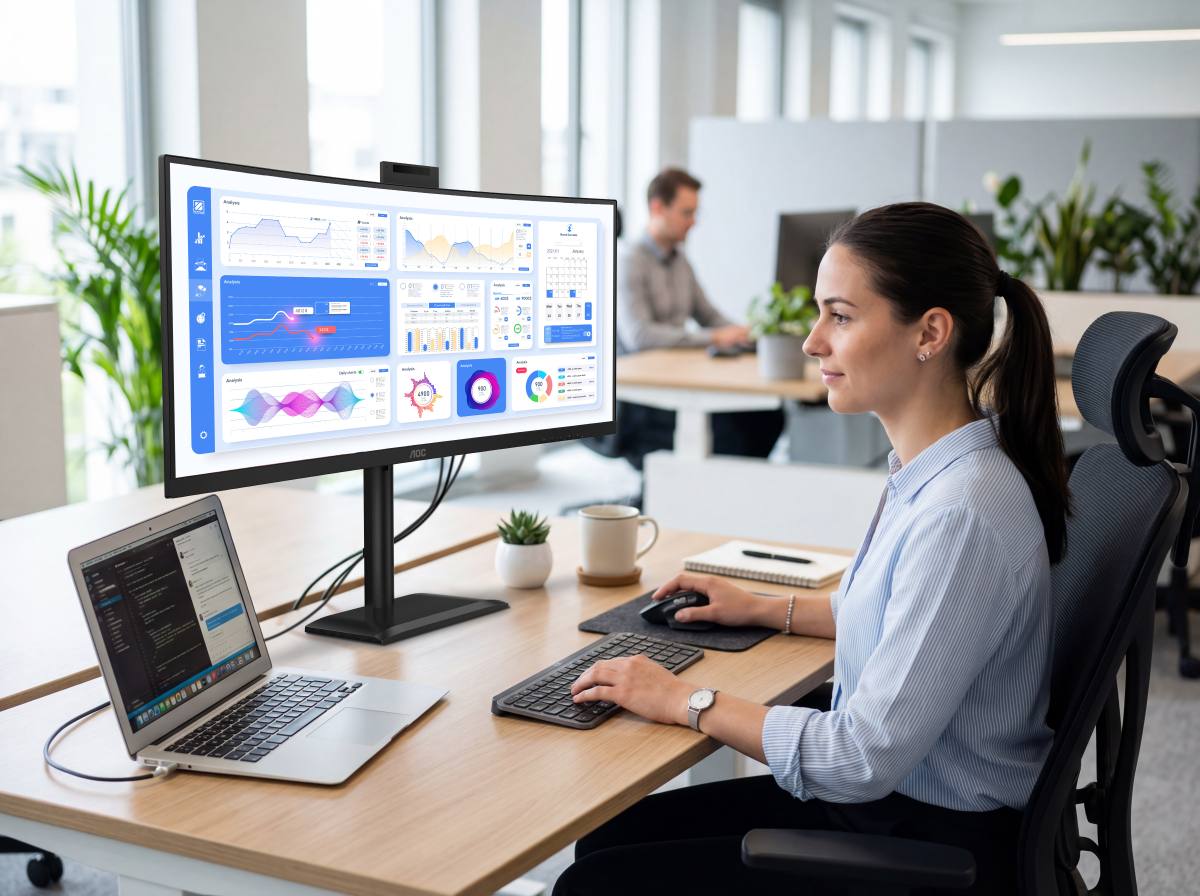 AOC monitor - E4_LIFESTYLE_16_CU34E4C