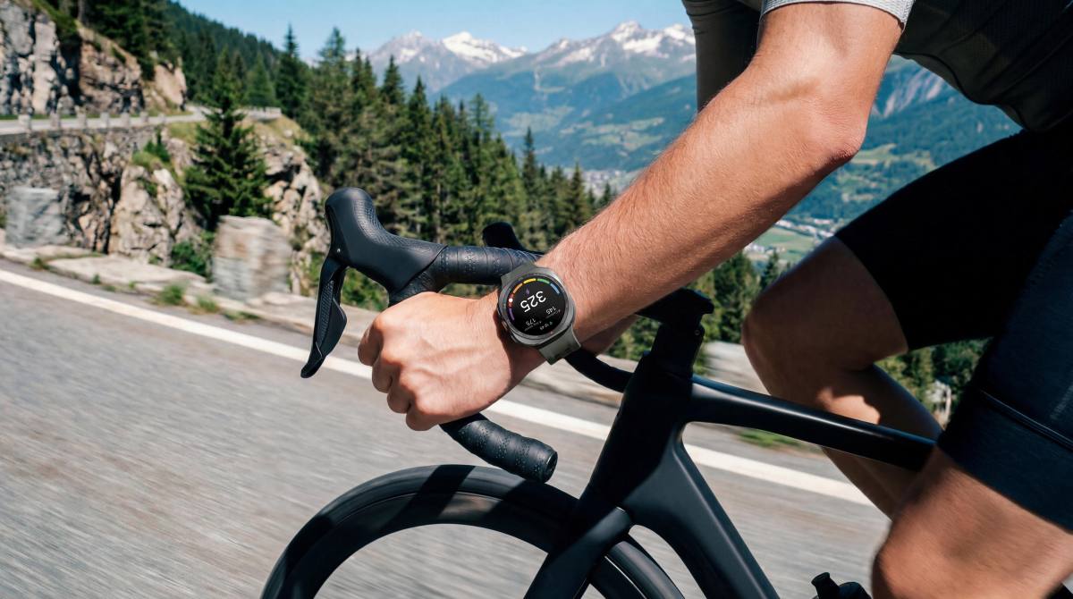 Galaxy Watch Ultra2 - na ruci biciklista