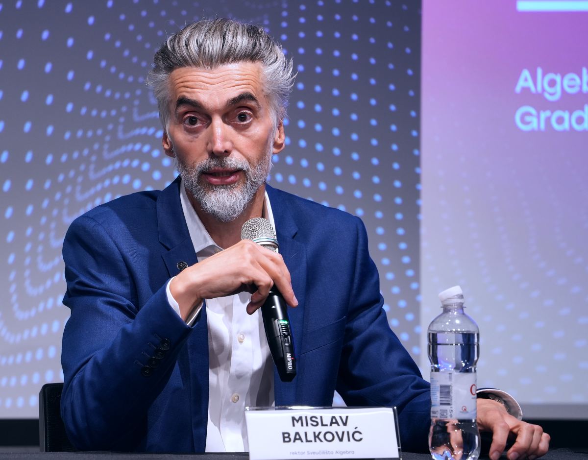 izv.prof.dr. sc. Mislav Balković, rektor Sveučilišta Algebra Bernays