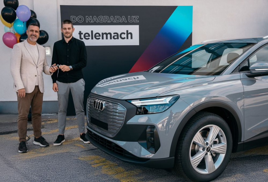 novi Telemachov korisnik postao vlasnik luksuznog Audija Q4 