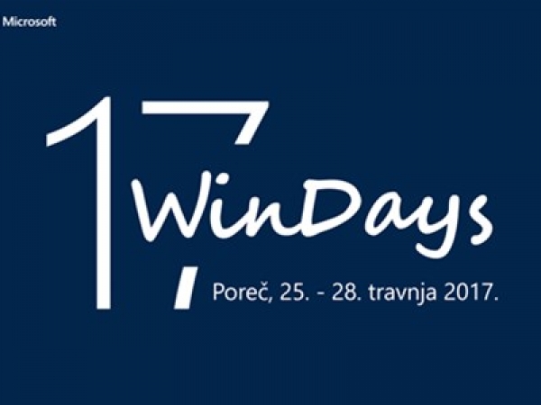 Microsoft WinDays17 - Najava tehnolo&scaron;kog dijela konferencije