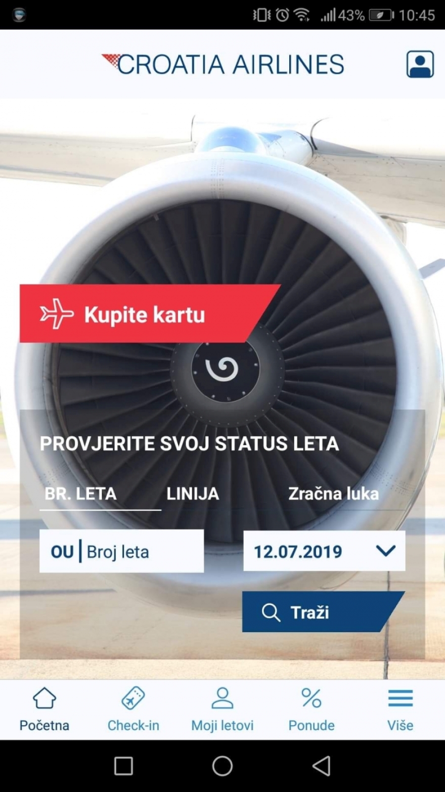 Hrvatski nacionalni prijevoznik u povodu 30. obljetnice osvježio i unaprijedio mobilnu aplikaciju