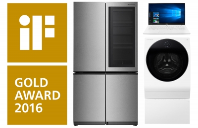 LG veliki pobjednik s rekordnim brojem nagrada iF Design 2016