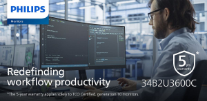 Monitor Philips 34B2U3600C 