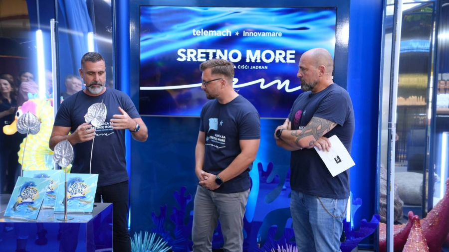 Predstavljena slikovnica Sretno more  (Domagoj Jakopović Ribafish) i novi natječaj za djecu   