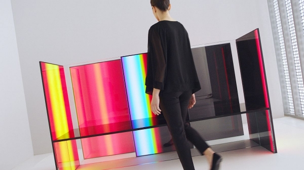 Futuristička svjetlosna instalacija LG-a i Tokujina Yoshioke osvijetlila Milano Design Week
