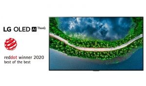 LG-ev OLED televizor ponovno najbolji na dodjeli prestižnih nagrada za dizajn Red Dot