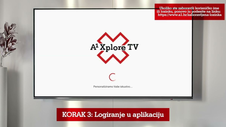 A1 XPLORE TV aplikacija