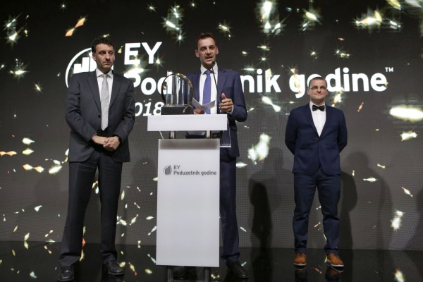 Silvio Kutić (CEO), Roberto Kutić (COO) i Izabel Jelenić (CTO) predstavljat će Hrvatsku na svjetskom izboru EY Poduzetnika godine