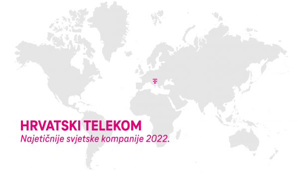 HRVATSKI TELEKOM PROGLA&Scaron;EN JEDNOM OD NAJETIČNIJIH SVJETSKIH KOMPANIJA 2022.