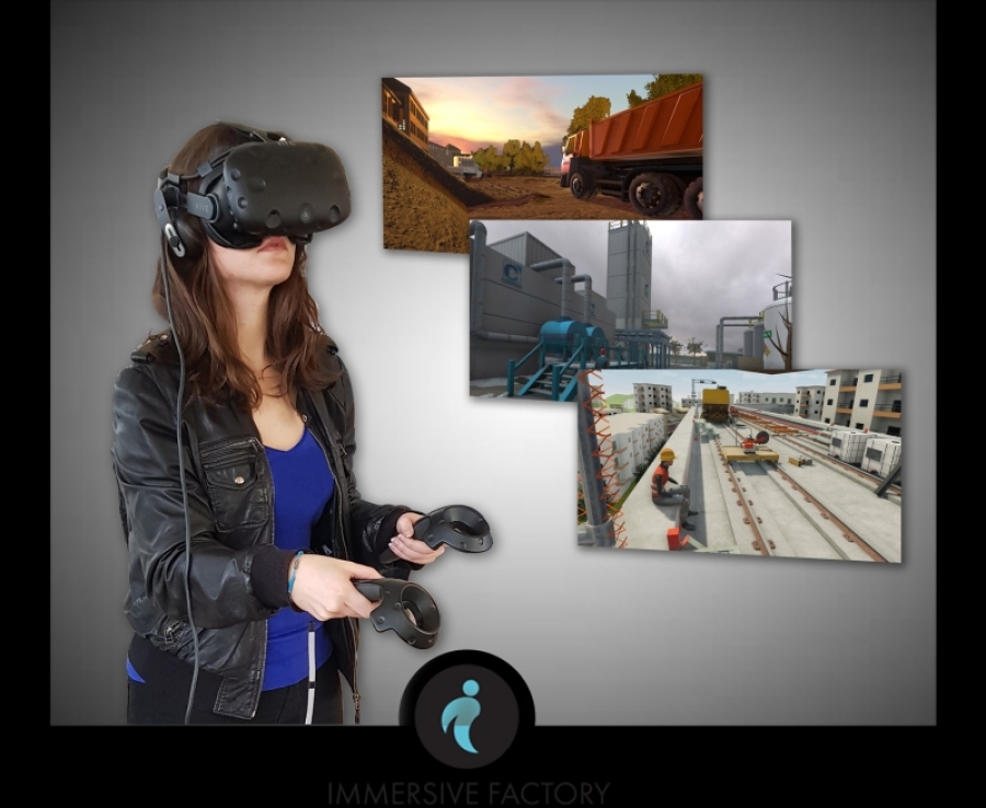 Tvrtka Immersive Factory, uključena u projekt VIVE X kao tvrtka za razvoj i distribuciju edukativnih vježbi vezanih uz za&scaron;titu zdravlja, sigurnost i okoli&scaron; koje se temelje na virtualnoj realnosti prikupila je 1 milijun eura