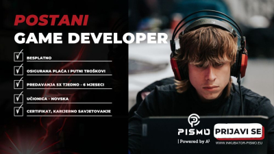 Otvorene prijave za 10. jubilarnu generaciju game developera