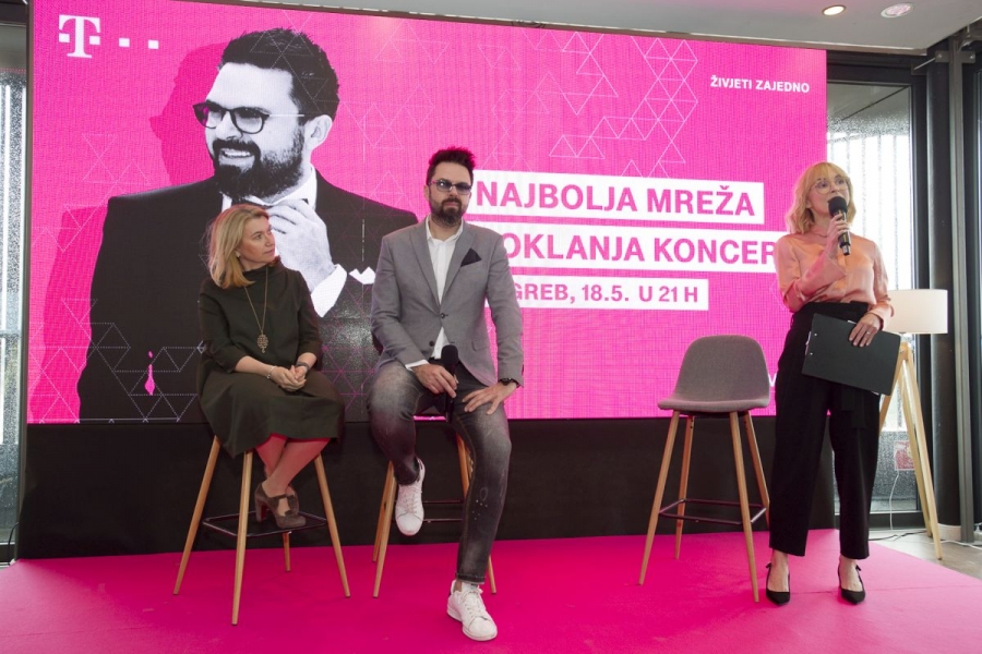 Hrvatski Telekom daruje koncert Petra Gra&scaron;e na Trgu bana Jelačića u Zagrebu