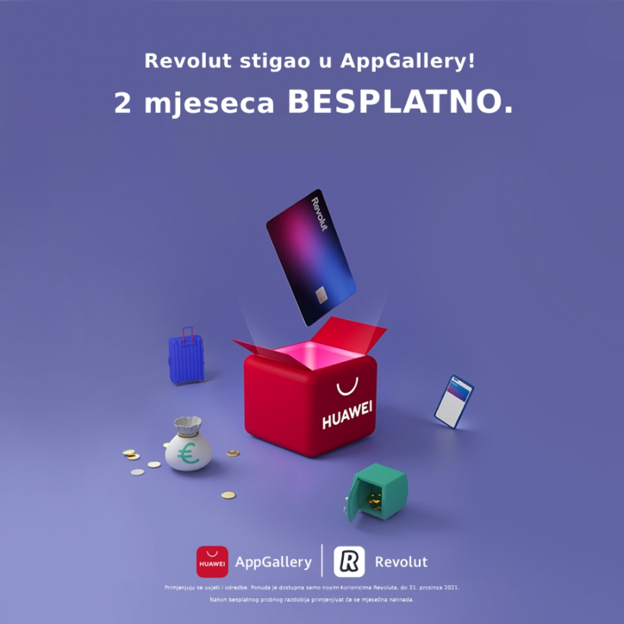 Revolut od sada dostupan i u AppGallery trgovini
