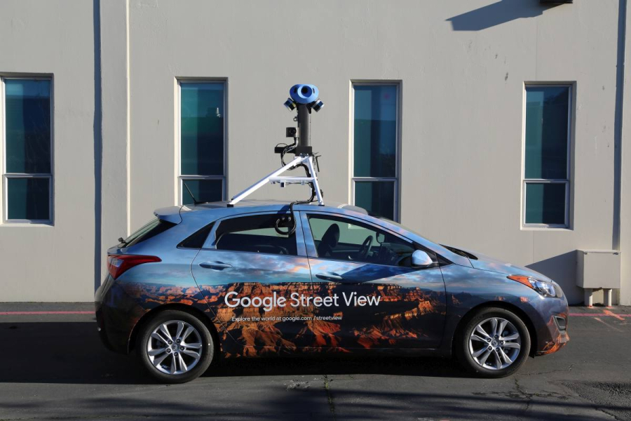 Google Street View automobil 
