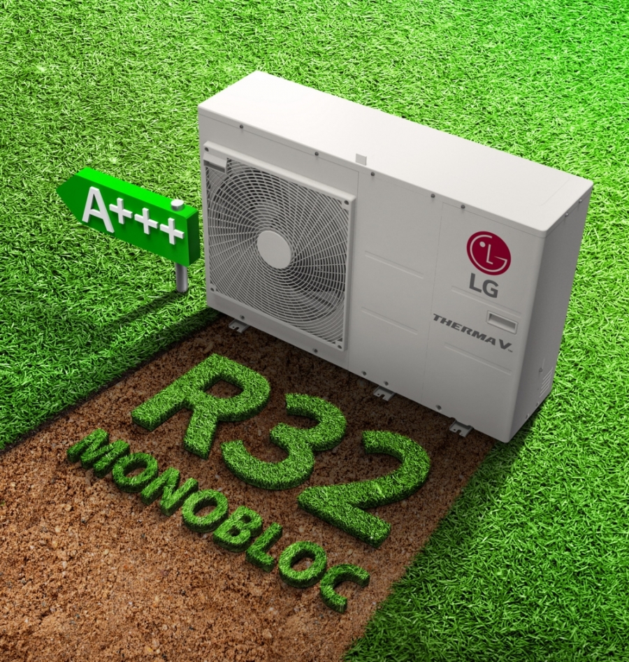 LG-ev najnoviji sustav THERMA V R32 MONOBLOC pruža vrhunske performanse grijanja i u&scaron;tede