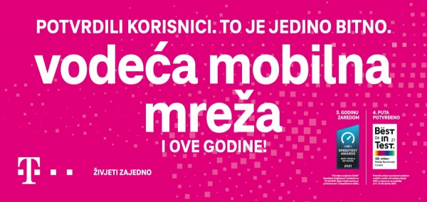 Hrvatski Telekom osvojio Ookla i umlaut nagrade za najbolju mobilnu mrežu