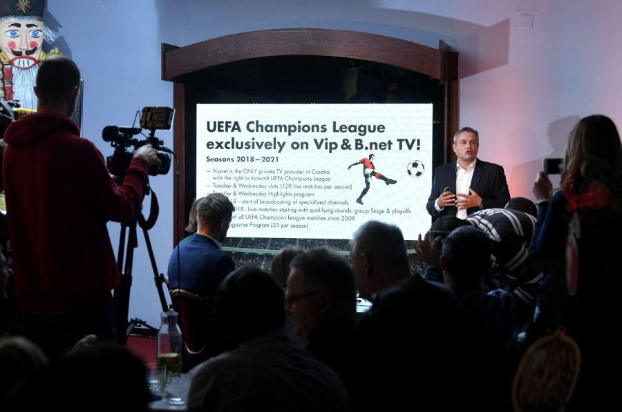 Vipnet je otkupio ekskluzivna prava za UEFA Ligu prvaka