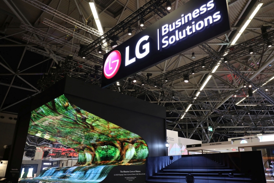 LG-eva superiorna rje&scaron;enja za informacijske displeje na sajmu ISE 2019