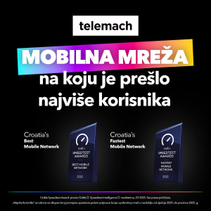 Telemach - Speedtest Award by Ookla