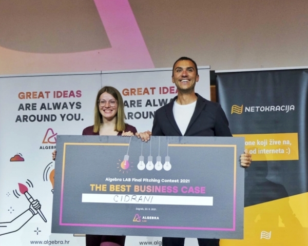 Cidrani i RE-BOOK pobjednici su startup natjecanja Algebra LAB inkubatora na konferenciji RockPaperStartups