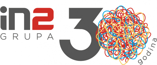 Novi vizualni identitet IN2 grupe povodom 30. rođendana