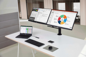 Druga generacija LG Ergo monitora pruža maksimalnu praktičnost kori&scaron;tenja u radnom prostoru